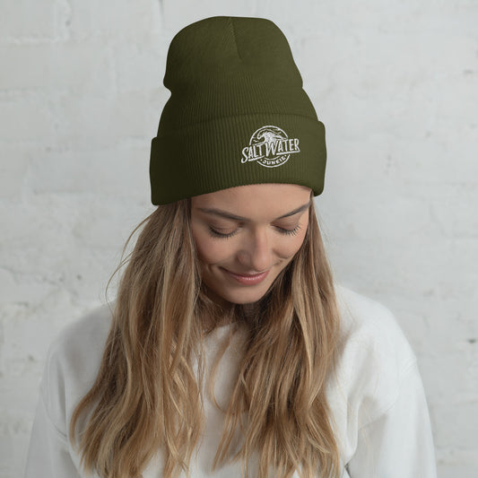 SWJ Wave Logo - Cuffed Beanie