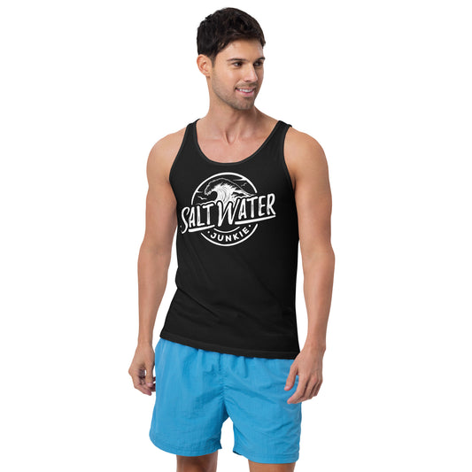 SWJ Wave Logo Full Front - Lad's Tank Top