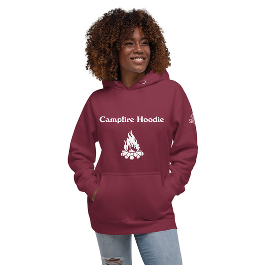 Campfire Hoodie (SWJ Octopus logo on sleeve) - Lass's