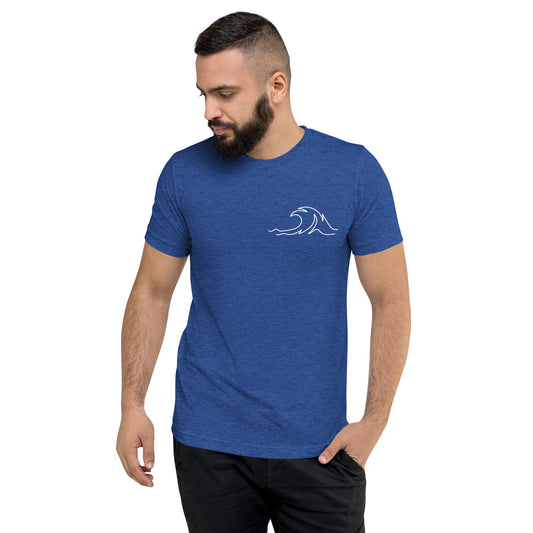 Beach Bum  (SWJ Octopus Logo On Back) - Lad's T-Shirt